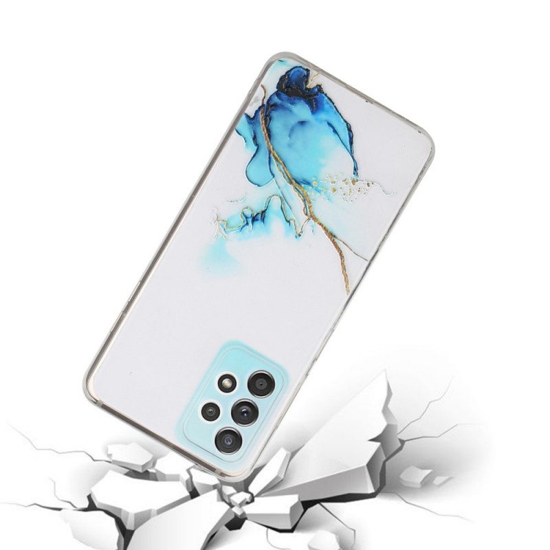 Kuori Samsung Galaxy A33 5G Silikonimarmoriefekti
