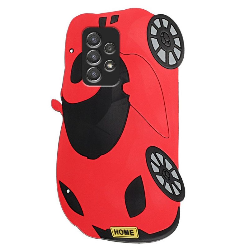 Kuori Samsung Galaxy A33 5G Suojaketju Kuori 3d Kaulanauha Auto