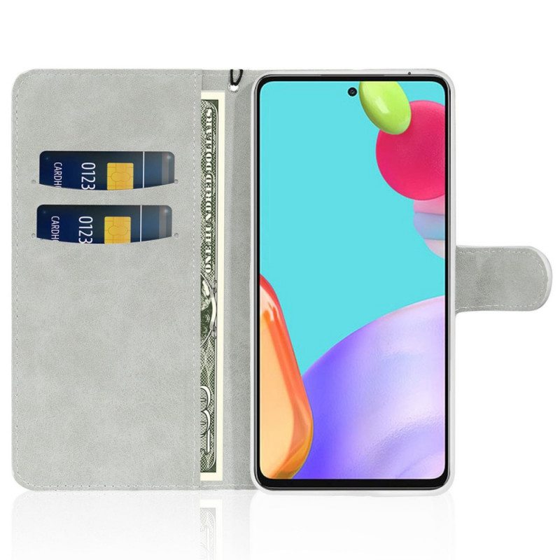 Nahkakotelo Samsung Galaxy A33 5G Paljetteja S Design