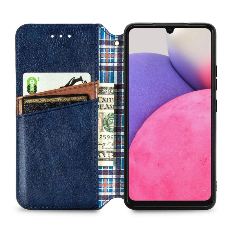 Puhelinkuoret Samsung Galaxy A33 5G Kotelot Flip 3d Kuutiot