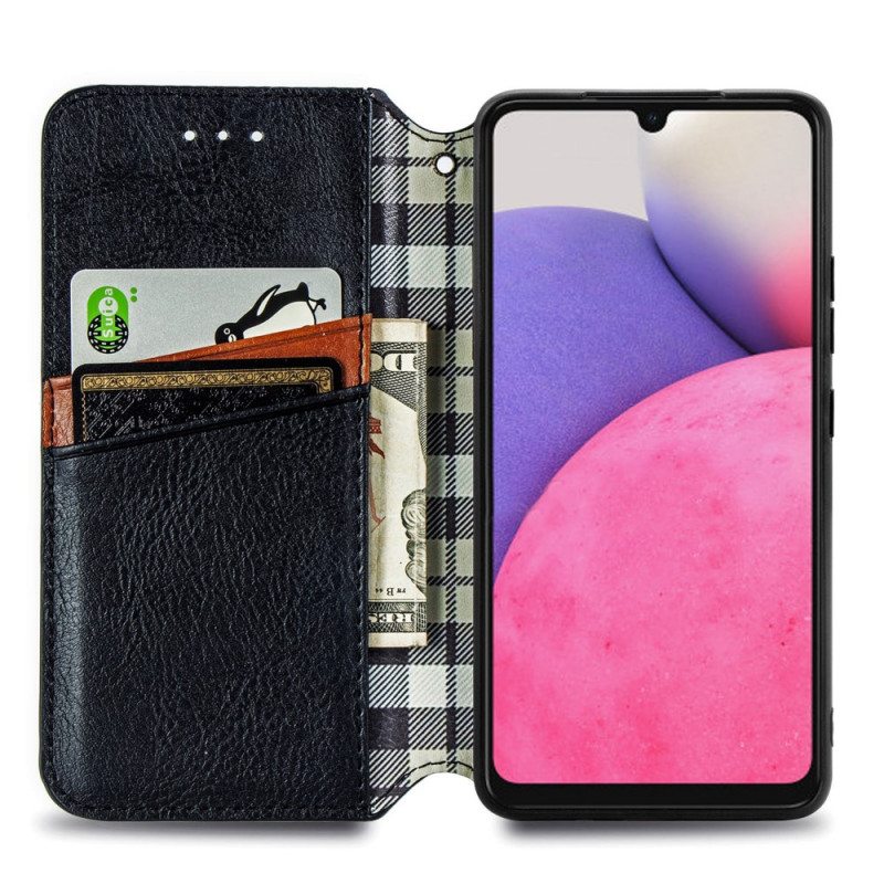 Puhelinkuoret Samsung Galaxy A33 5G Kotelot Flip 3d Kuutiot