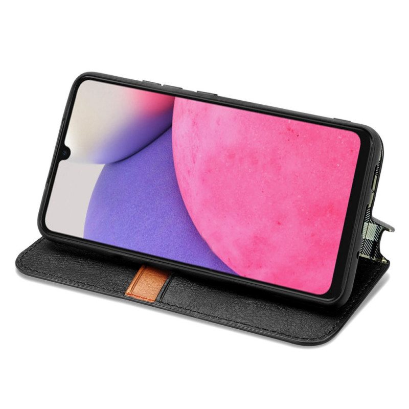 Puhelinkuoret Samsung Galaxy A33 5G Kotelot Flip 3d Kuutiot