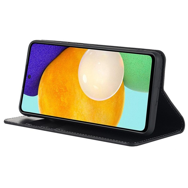 Puhelinkuoret Samsung Galaxy A33 5G Kotelot Flip Aito Nahka