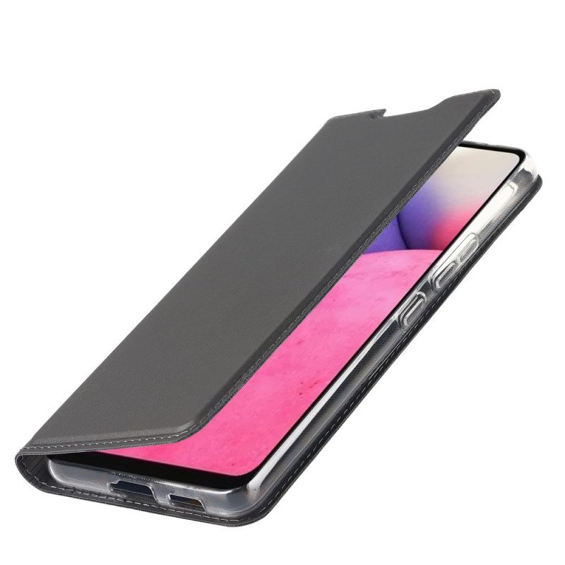 Puhelinkuoret Samsung Galaxy A33 5G Kotelot Flip Erittäin Hieno Nahkatyyli