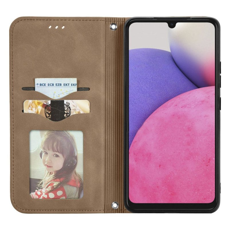 Puhelinkuoret Samsung Galaxy A33 5G Kotelot Flip Ihon Kosketus