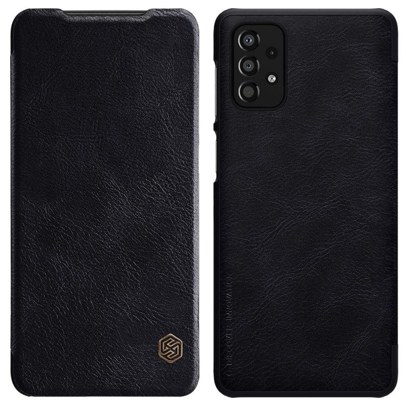 Puhelinkuoret Samsung Galaxy A33 5G Kotelot Flip Nillkin Qin -sarja