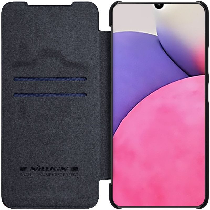 Puhelinkuoret Samsung Galaxy A33 5G Kotelot Flip Nillkin Qin -sarja