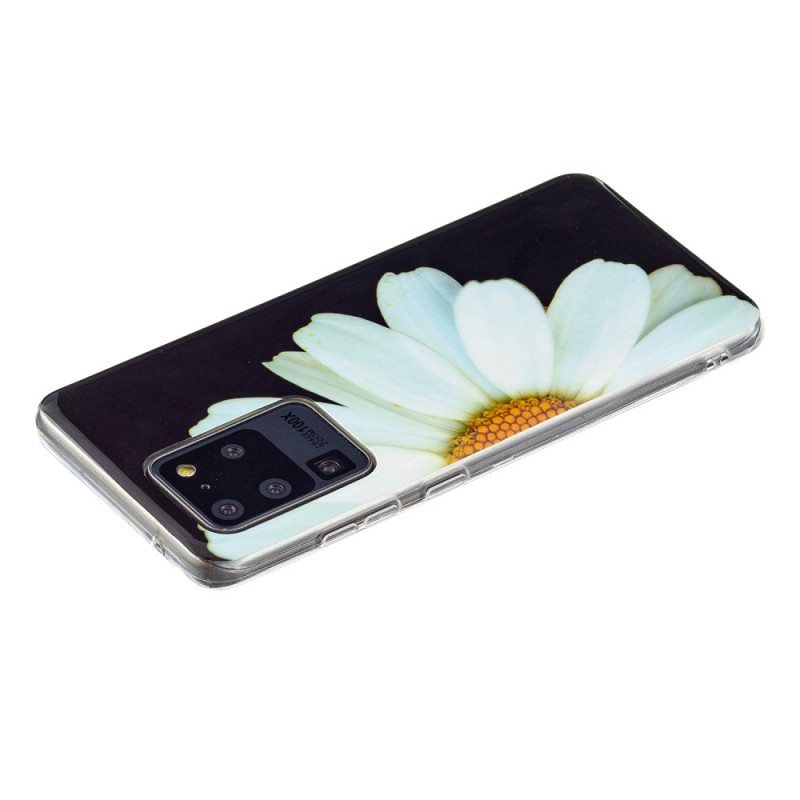 Case Samsung Galaxy S20 Ultra Fluoresoiva Kukka-sarja
