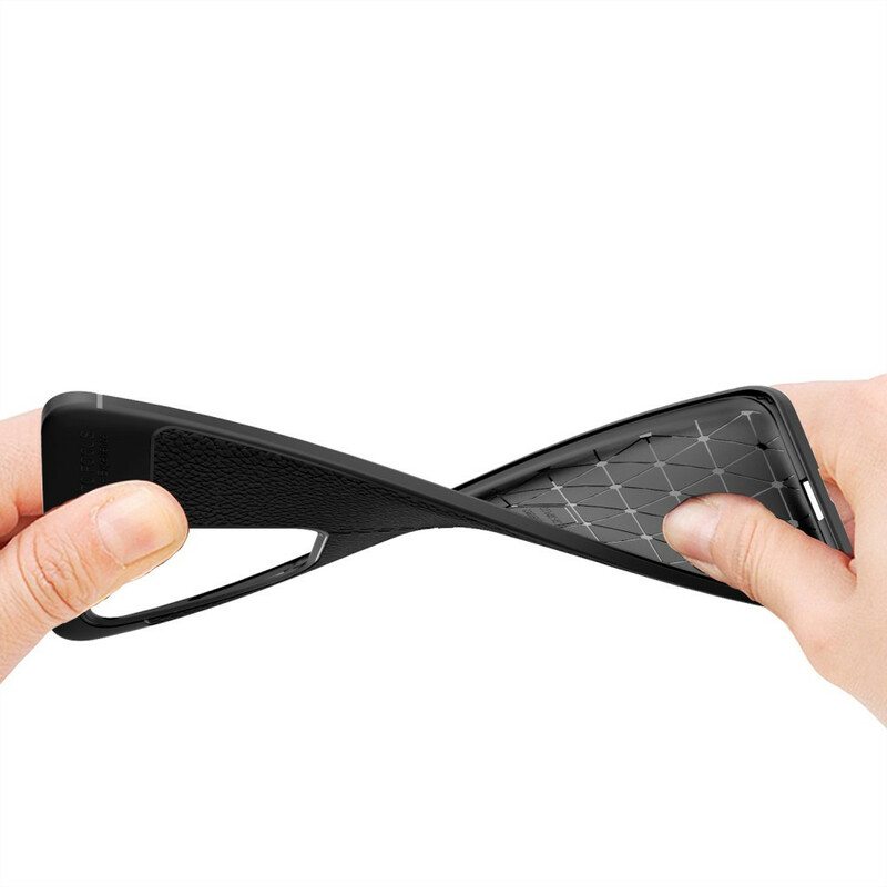 Kuori Samsung Galaxy S20 Ultra Kaksilinjainen Litsi-nahkaefekti
