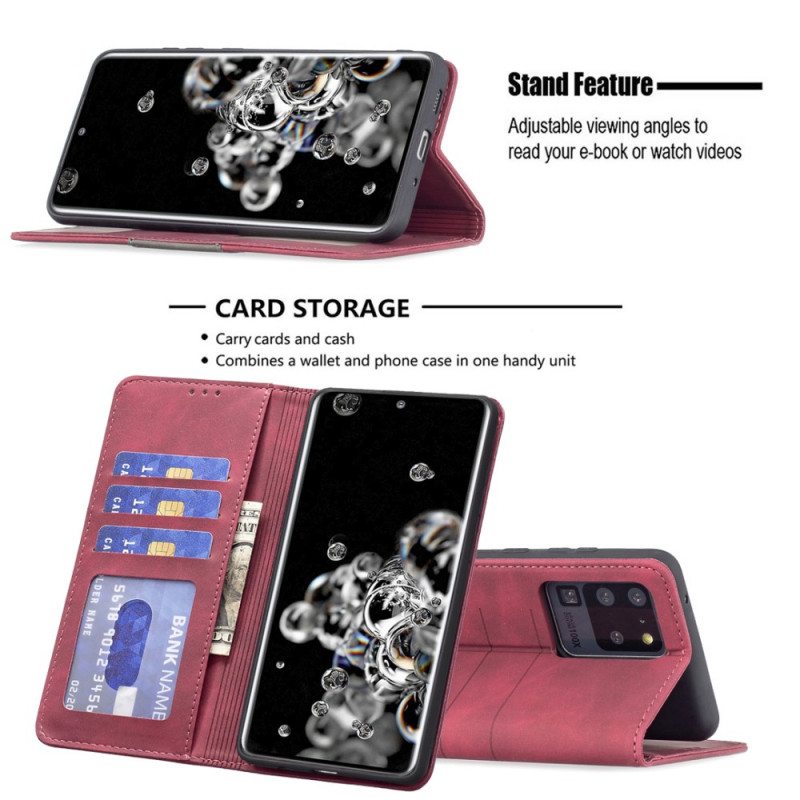 Puhelinkuoret Samsung Galaxy S20 Ultra Kotelot Flip Binfen Väri