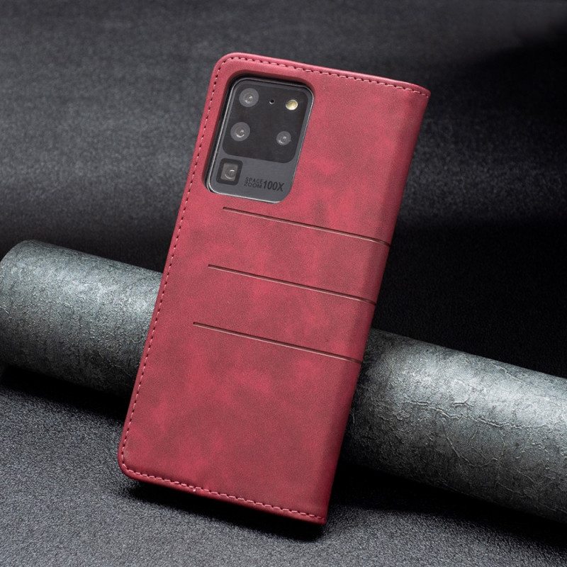 Puhelinkuoret Samsung Galaxy S20 Ultra Kotelot Flip Binfen Väri