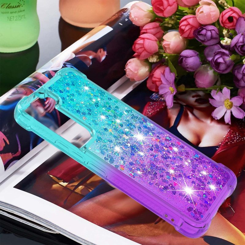 Case Samsung Galaxy S22 5G Paljetit Värit