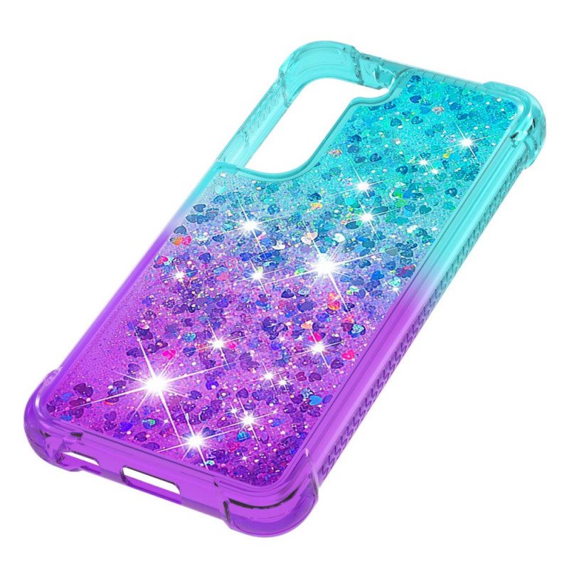 Case Samsung Galaxy S22 5G Paljetit Värit