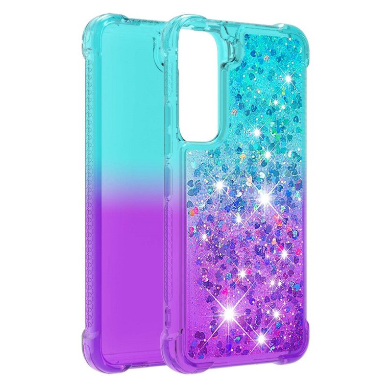 Case Samsung Galaxy S22 5G Paljetit Värit
