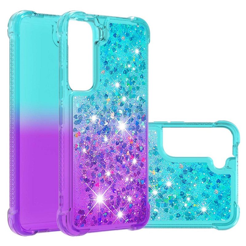 Case Samsung Galaxy S22 5G Paljetit Värit