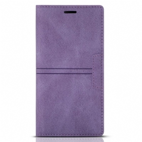 Puhelinkuoret Samsung Galaxy S22 5G Kotelot Flip Tyylikäs Nahkaompelumagneettinen Lukko