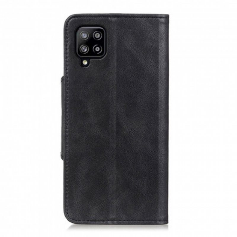 Kotelot Samsung Galaxy A22 Keinonahkainen Nappi