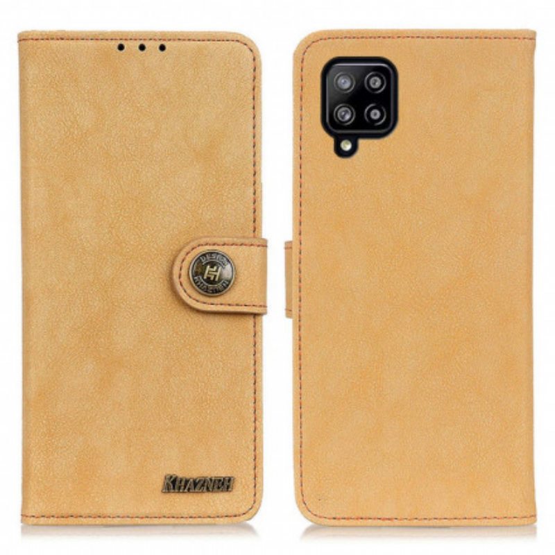 Kotelot Samsung Galaxy A22 Khazneh Retro Halkaistu Keinonahka