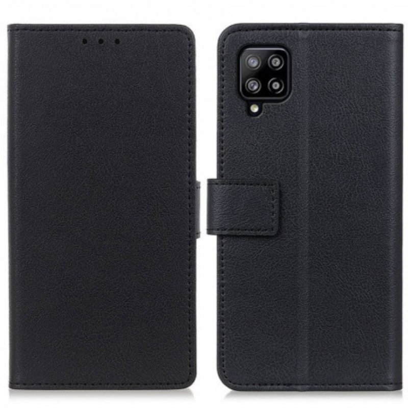 Kotelot Samsung Galaxy A22 Klassinen Kiiltävä Nahkaefekti