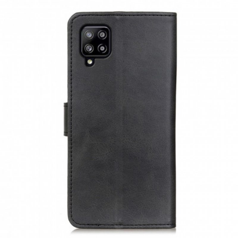Kotelot Samsung Galaxy A22 Retro Mattanahkaefekti