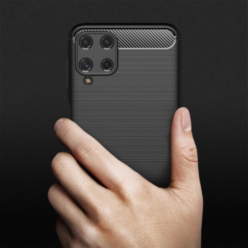 Kuori Samsung Galaxy A22 Harjattua Hiilikuitua