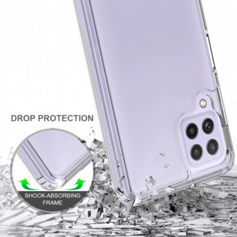 Kuori Samsung Galaxy A22 Läpinäkyvä Hybridi