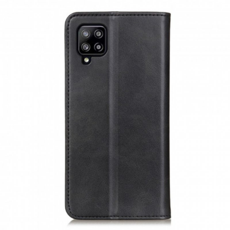 Puhelinkuoret Samsung Galaxy A22 Kotelot Flip Aitoa Haljattua Nahkaa