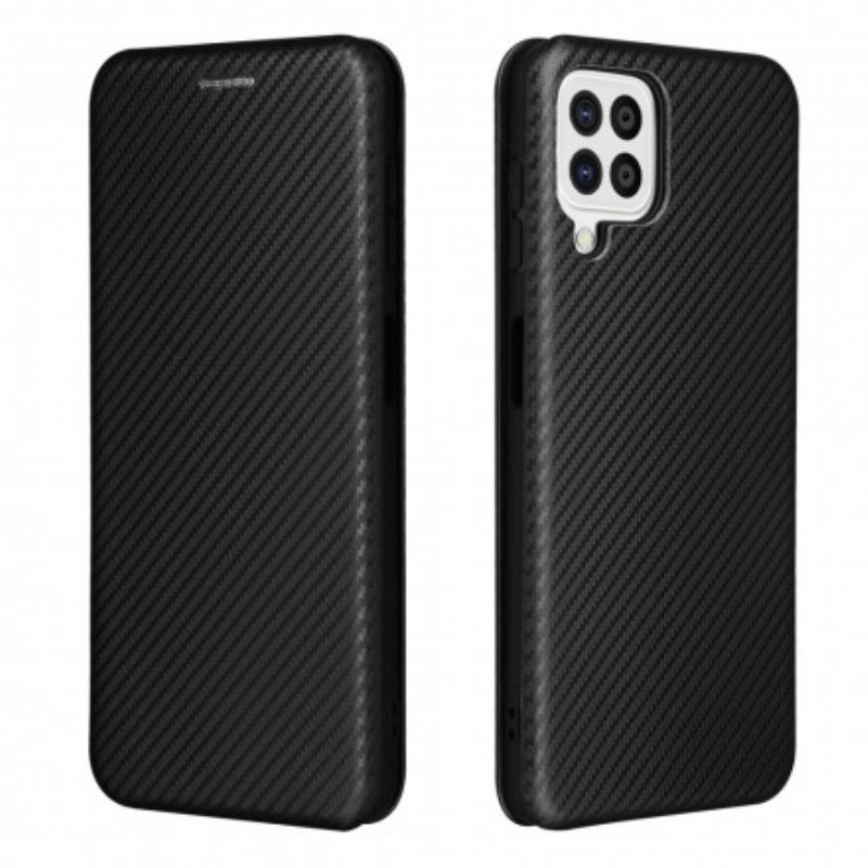 Puhelinkuoret Samsung Galaxy A22 Kotelot Flip Hiilikuitu