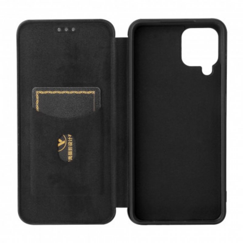 Puhelinkuoret Samsung Galaxy A22 Kotelot Flip Hiilikuitu