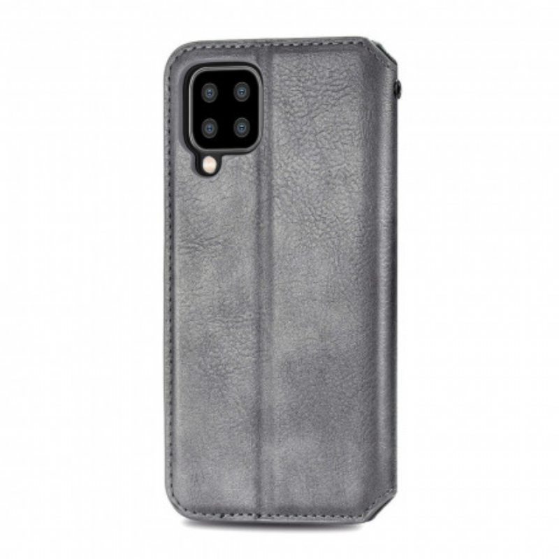 Puhelinkuoret Samsung Galaxy A22 Kotelot Flip Nahkaefekti Diamond Texture
