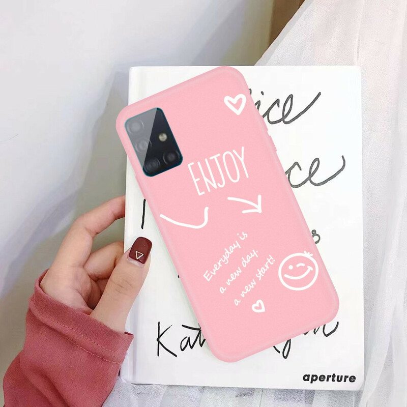 Case Samsung Galaxy A71 Silikoni Nauti
