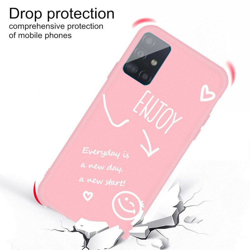 Case Samsung Galaxy A71 Silikoni Nauti
