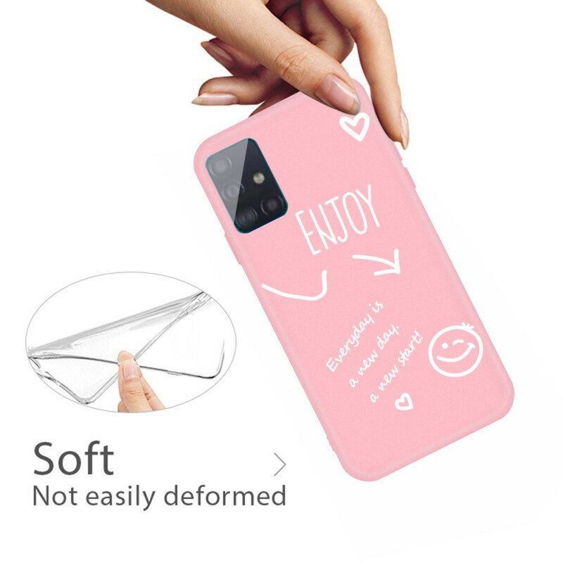 Case Samsung Galaxy A71 Silikoni Nauti