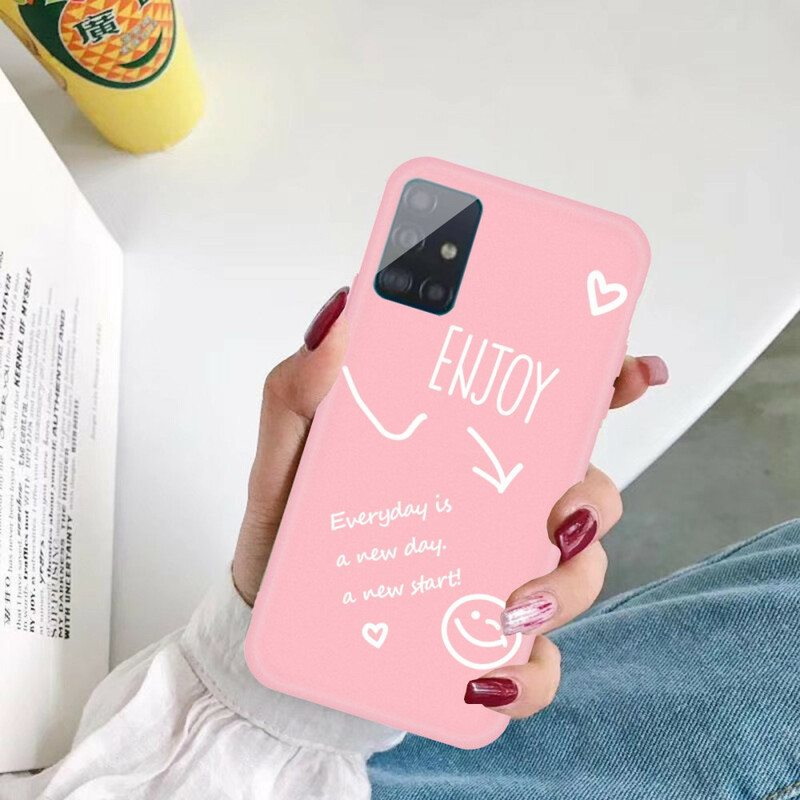 Case Samsung Galaxy A71 Silikoni Nauti