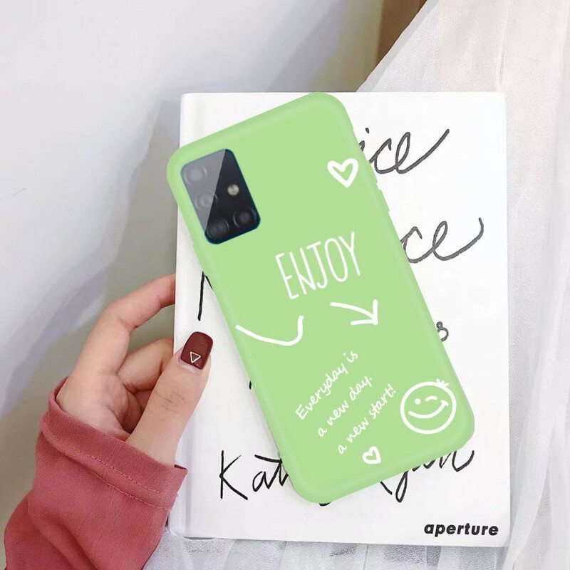 Case Samsung Galaxy A71 Silikoni Nauti