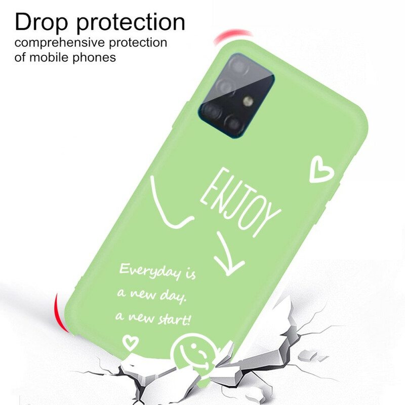 Case Samsung Galaxy A71 Silikoni Nauti