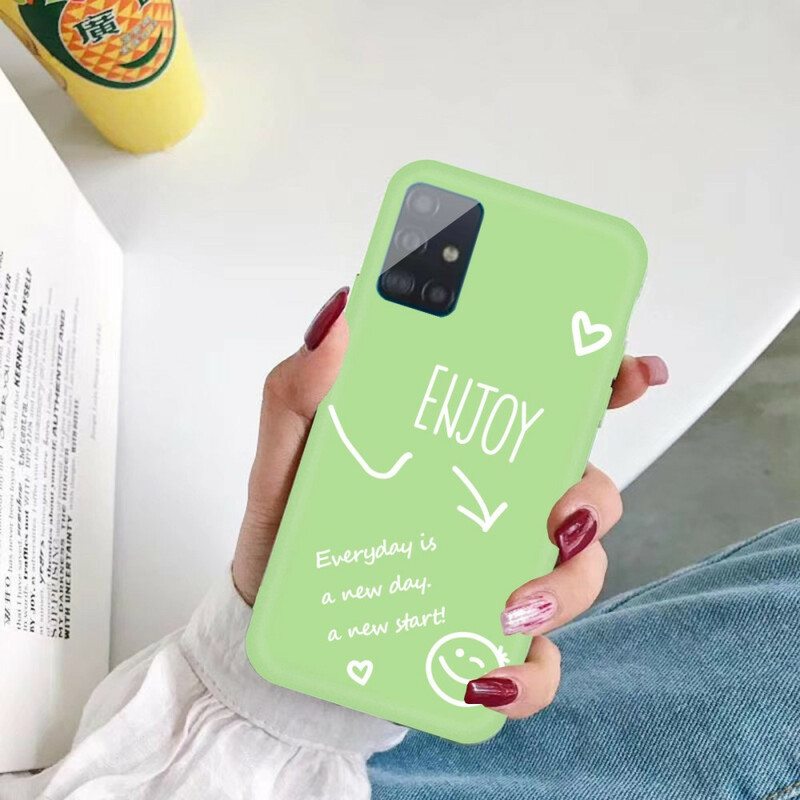 Case Samsung Galaxy A71 Silikoni Nauti