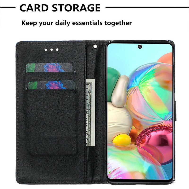 Flip Case Samsung Galaxy A71 Yön Tiikeri