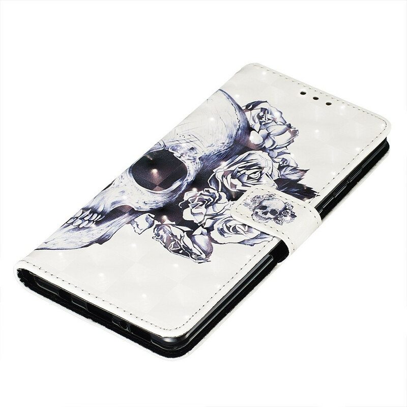 Kotelot Samsung Galaxy A71 Kukkainen Kallo