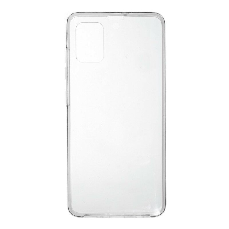 Kuori Samsung Galaxy A71 Läpinäkyvät 2 Irrotettavaa Osaa