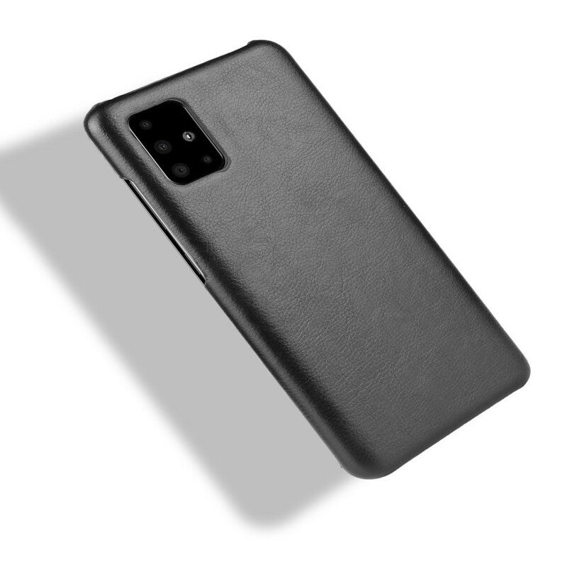 Kuori Samsung Galaxy A71 Litsi-nahkaefekti