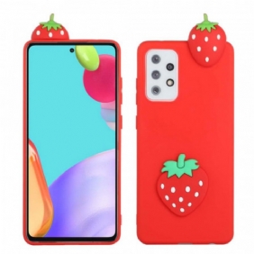 Case Samsung Galaxy A53 5G 3d-mansikka