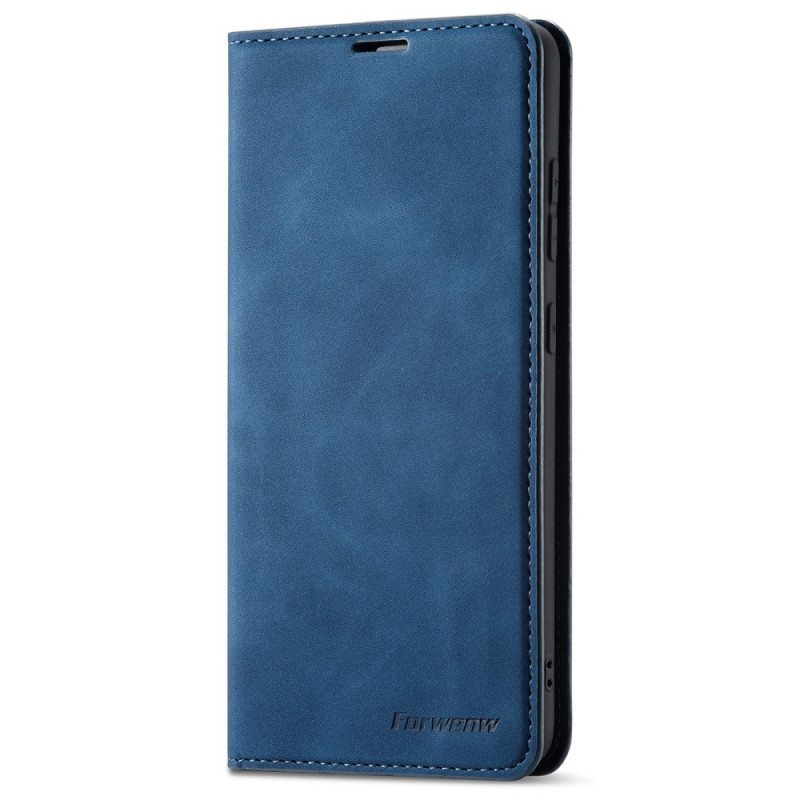 Puhelinkuoret Samsung Galaxy A53 5G Kotelot Flip Forwenw Nahkaefekti