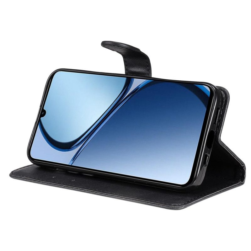 Kotelot Realme C61 Yksivärinen Tekonahka