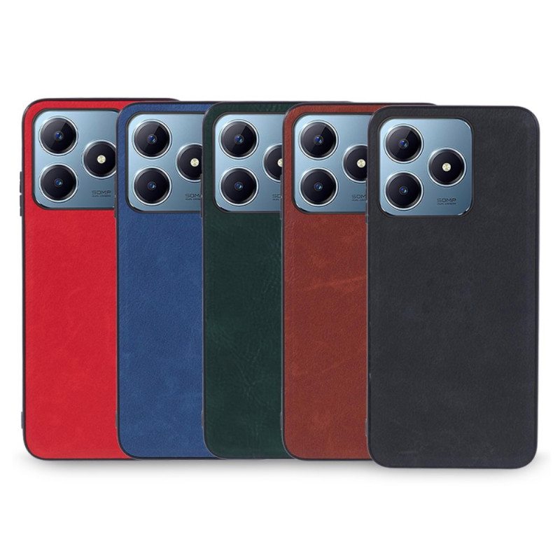 Kuori Realme C61 Nahkatyylinen