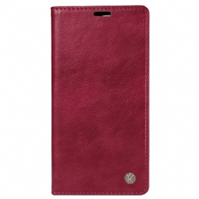 Nahkakotelo Realme C61 Vintage Yikatu