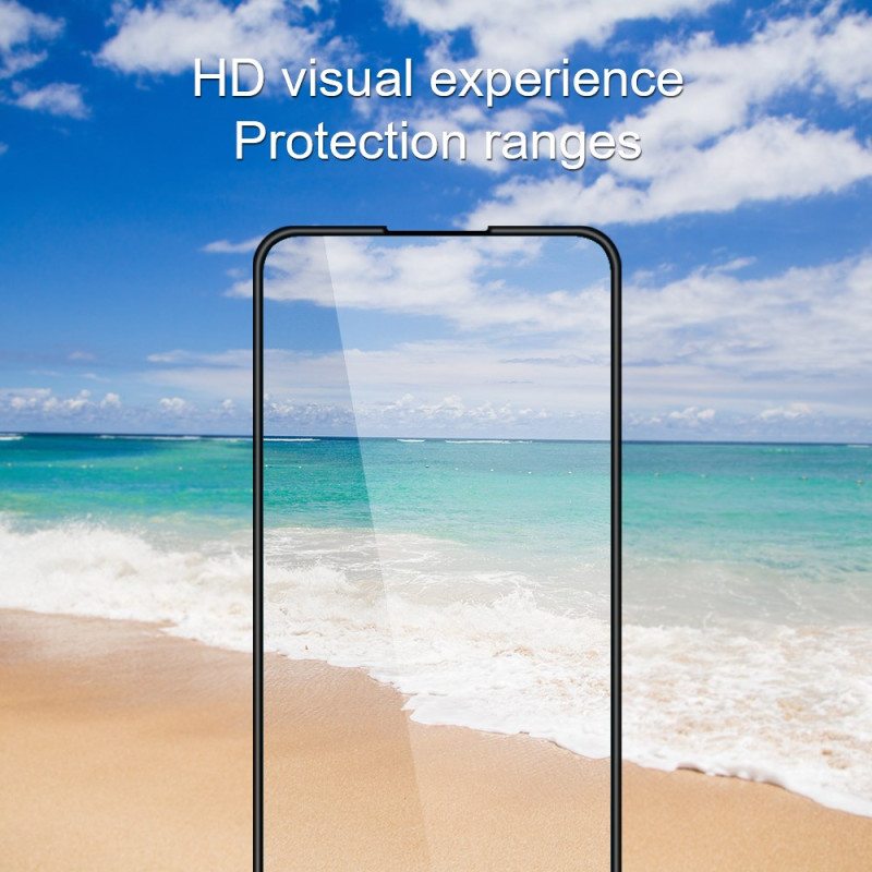 Täysin Peittävä Karkaistusta Lasisesta Näytönsuoja Realme Note 60x / C63 / C61 Amorus