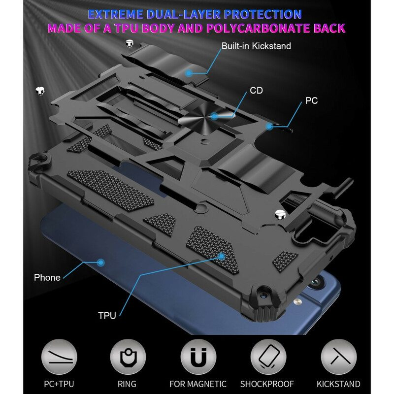 Case Samsung Galaxy S21 FE Irrotettava Kannatin