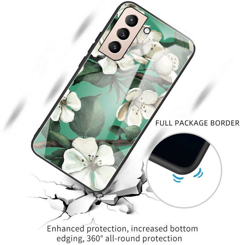 Case Samsung Galaxy S21 FE Kasviskarkaistu Lasi