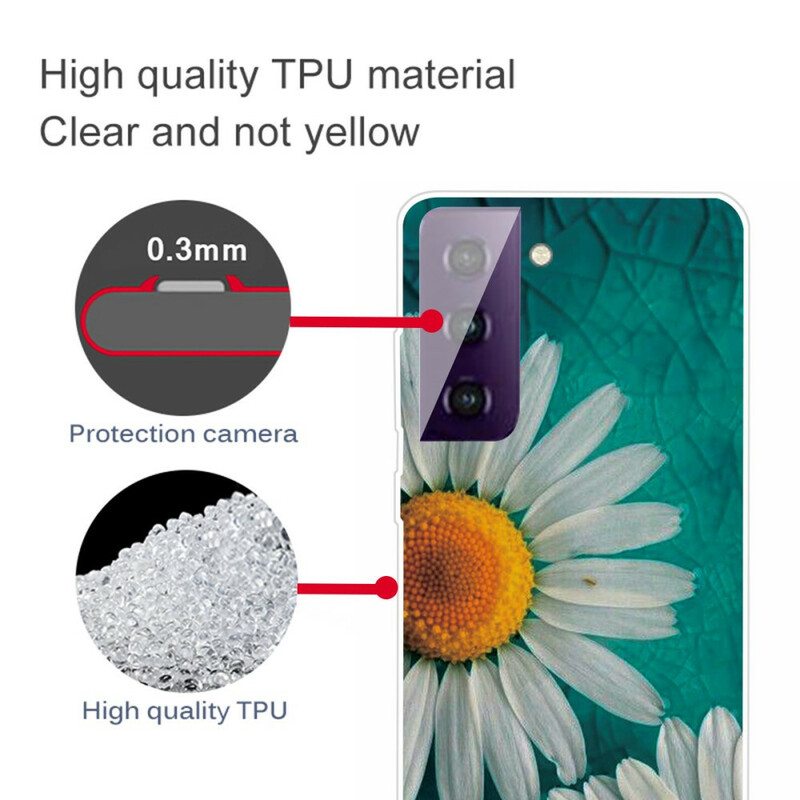 Case Samsung Galaxy S21 FE Päivänkakkara